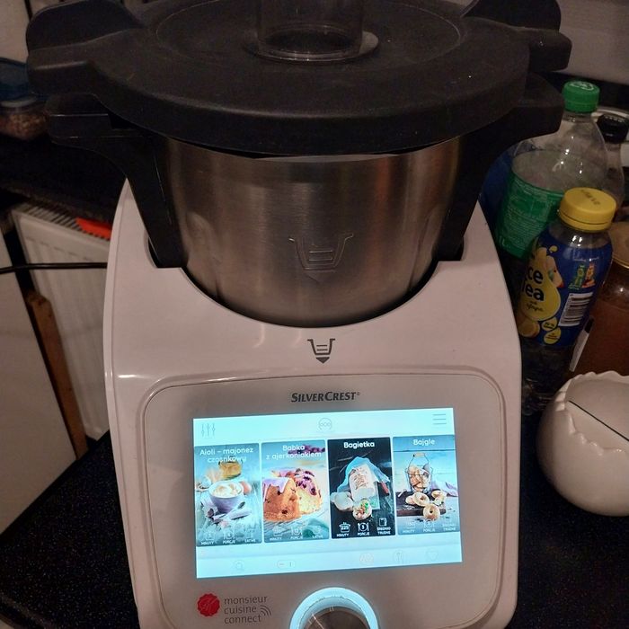 Lidlomix  Silver crest z całym osprzętem.