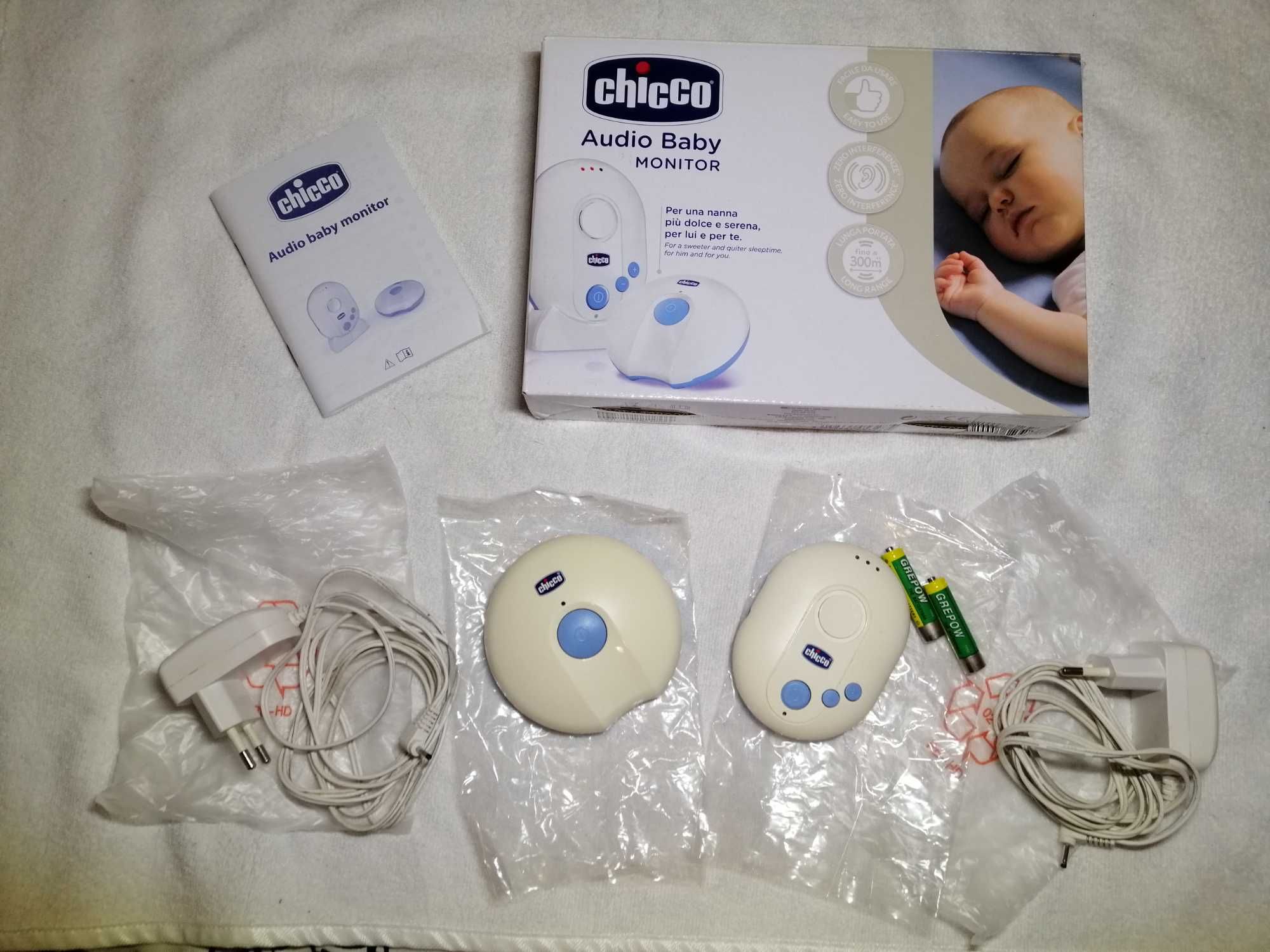 Chicco Baby Monitor Audio Digital Classic - Intercomunicador