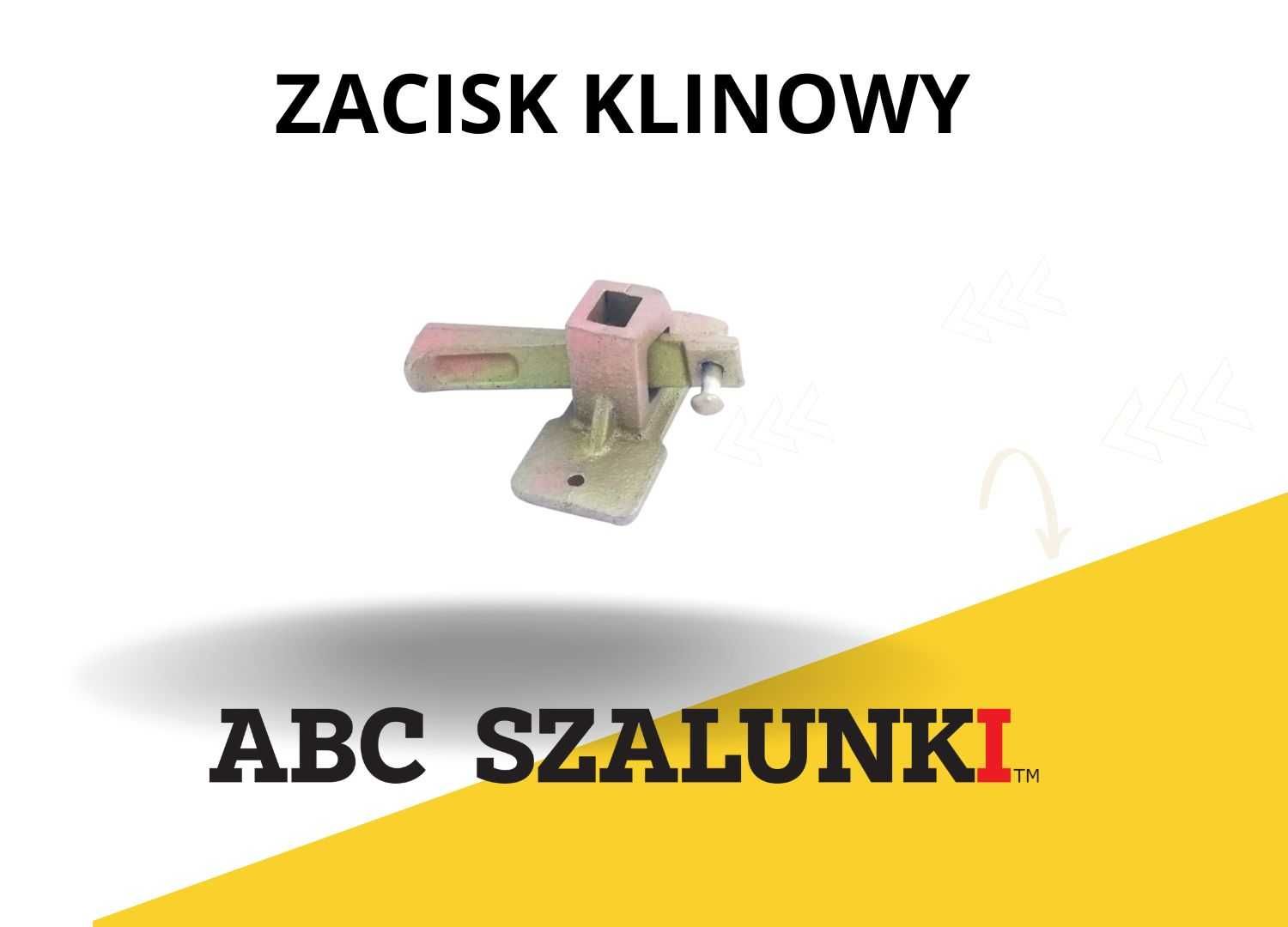 ŻABKA KLINOWA  zacisk klinowy 50 sztuk