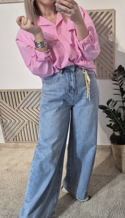 Bawełniana koszula oversize Wiya