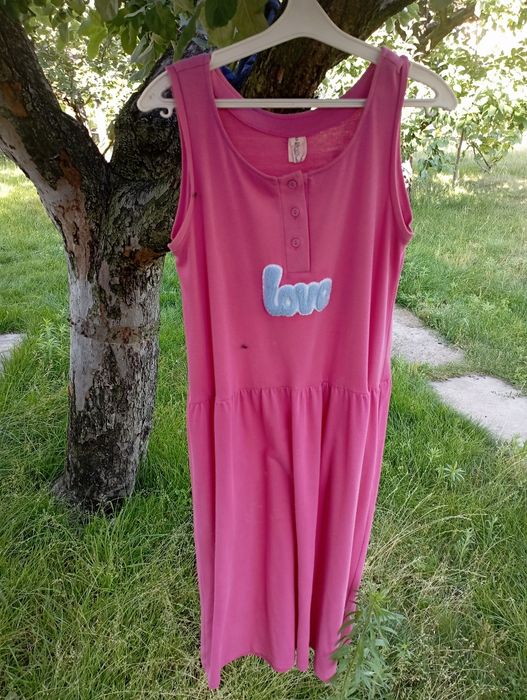 Платье длинное Love