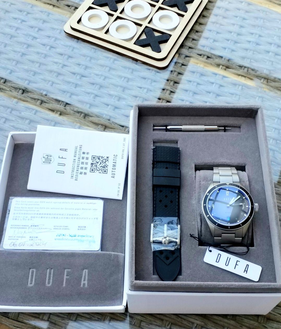Zegark DUFA Freitaucher Automatic – Sandblast Grey – DF-9034-44 nowy