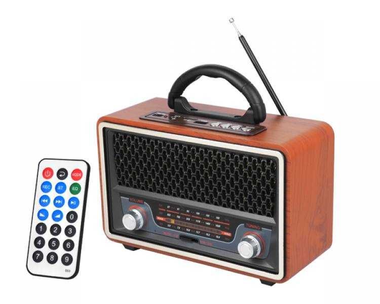 Radio Przenośne INA RETRO BLUETOOTH, FM, USB, SD, AUX z pilotem