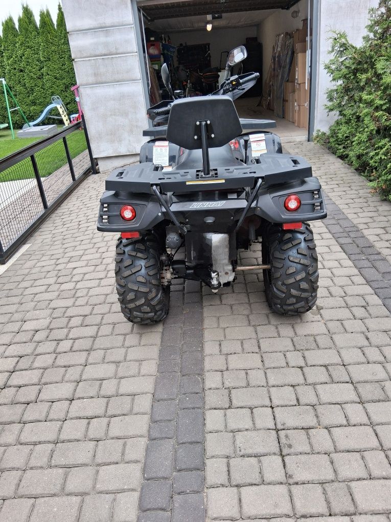 Linhai 370 promax 4x4 Rok 2023 Super Stan plus pług do śniegu