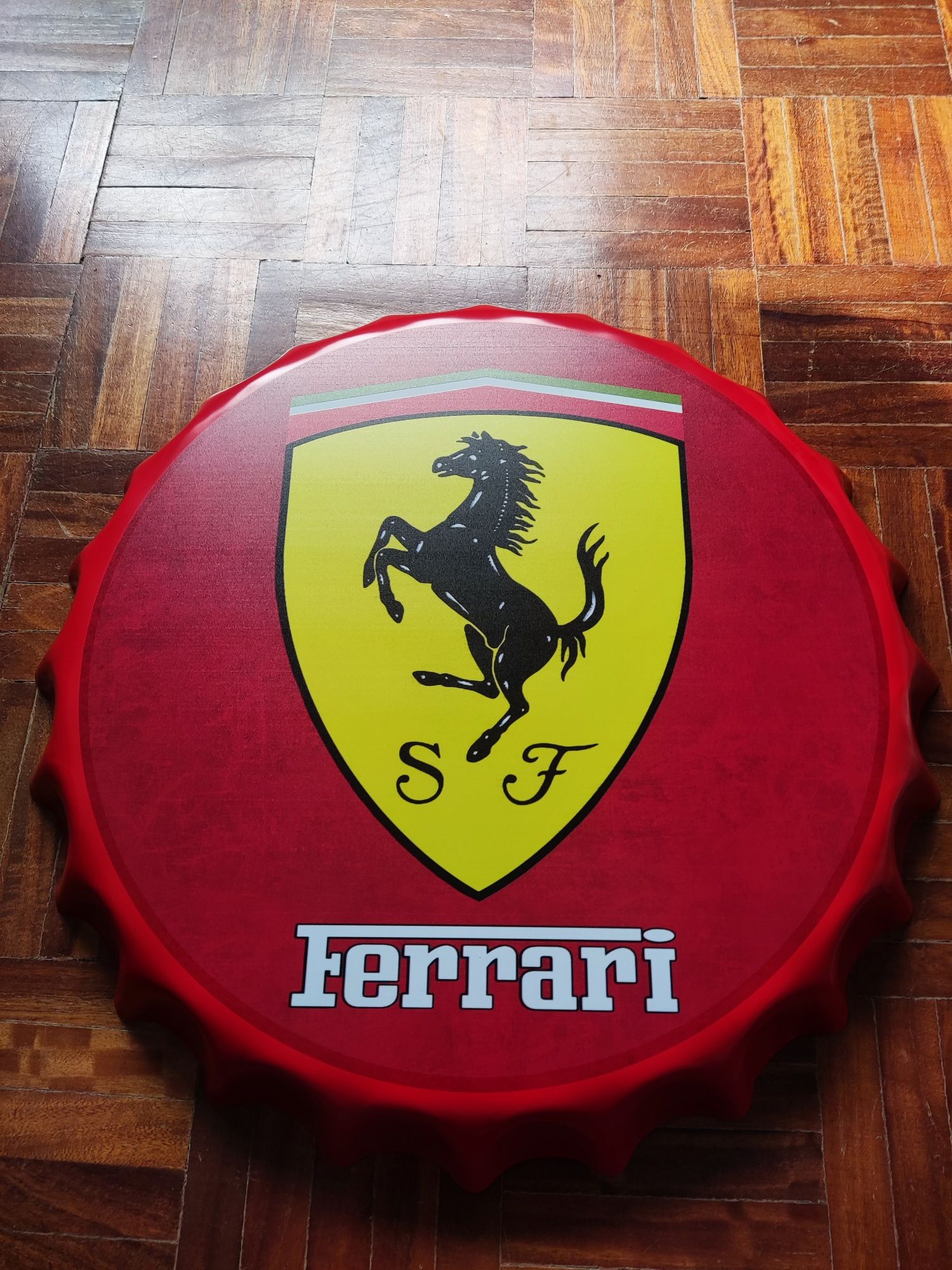 Carica Gigante metal Ferrari