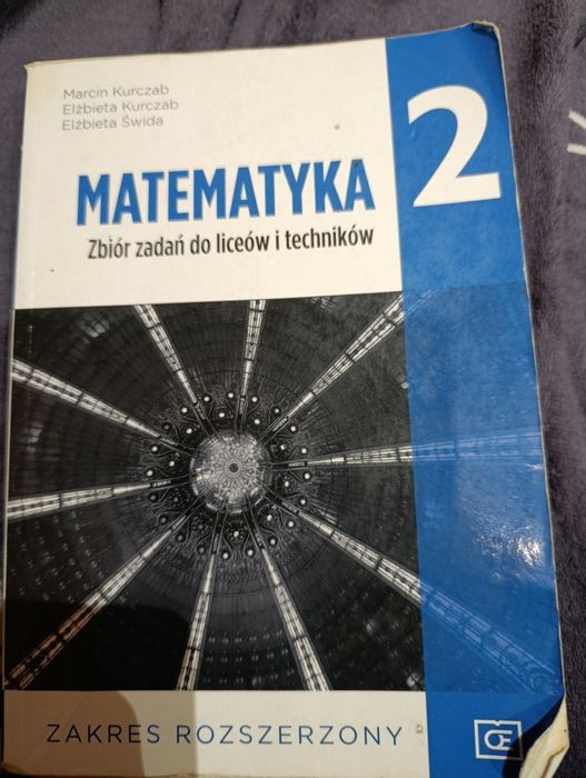 Matematyka 2 Pazdro Kurczab Świdra zakres rozszerzony