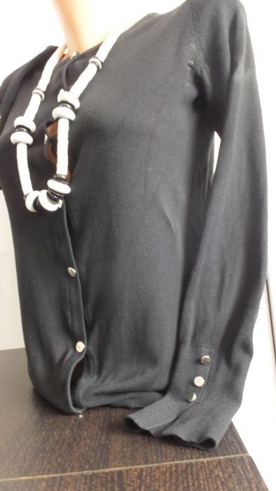 ZARA KNIT р. 46 М стильная трикотажная статусная кофта