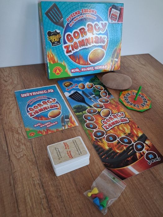 Zestaw gier: Kalambury, Gorący Ziemniak, 5 Sekund Szybka WYSYŁKA !