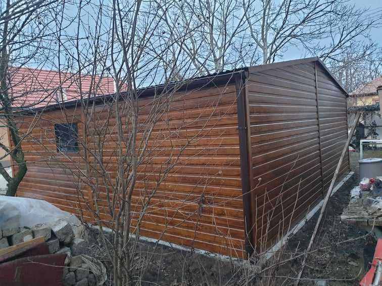 Garaże blaszane - PREMIUM - DREWNOPODOBNE 7x6 4x6 3x5 6x6 9x6 PROMOCJE