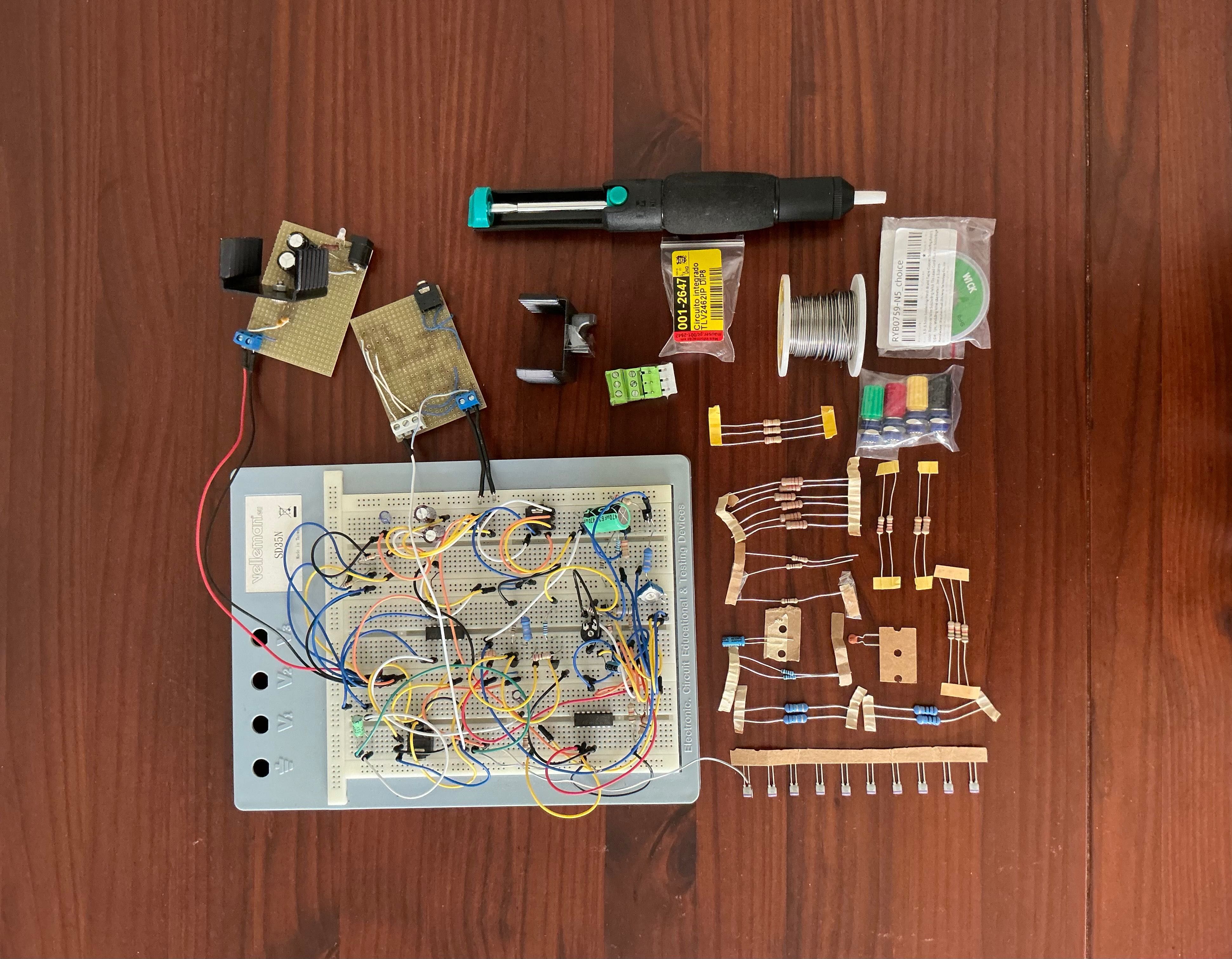 Top! Novo – Breadboard + Componentes Variados + bomba + fita + Oferta