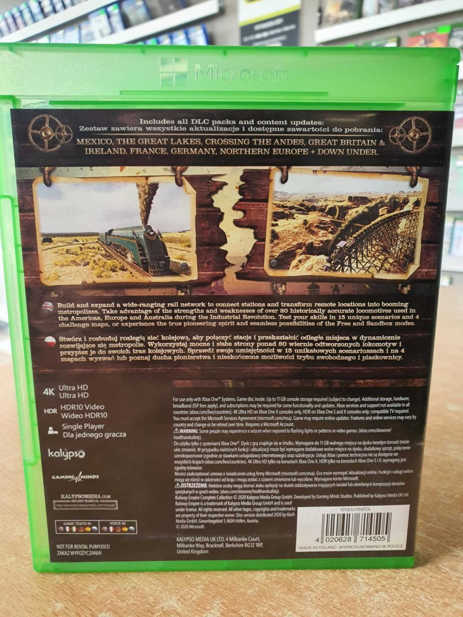 Railway Empire Complete Collection XBOX ONE sklep i serwis Lara Games