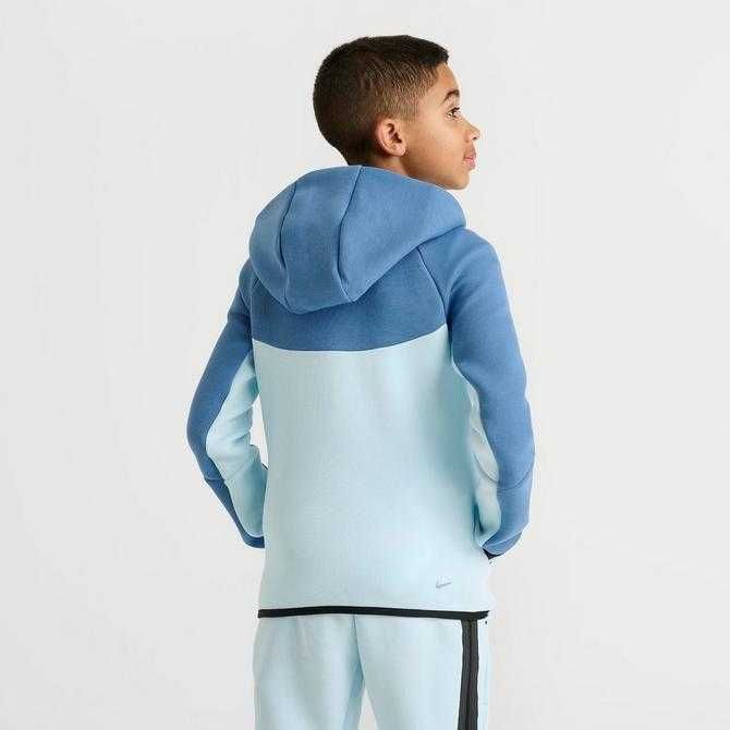 ОРИГІНАЛ! Кофта Nike Tech Fleece Fz Wr Blue M L XL Kids | HV5867-474