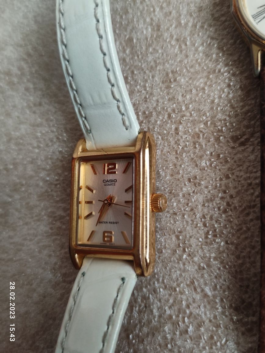 Женские часы Casio ltp 1235, timex