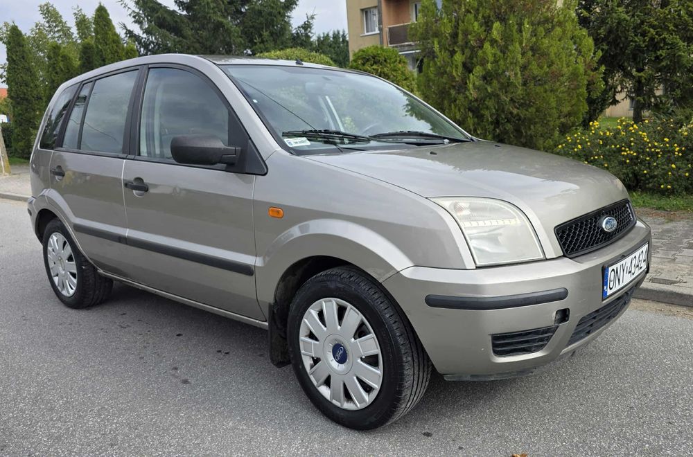 FORD FUSION 1.4 Benzyna + LPG 2004R - 5-drzwi - Klima !