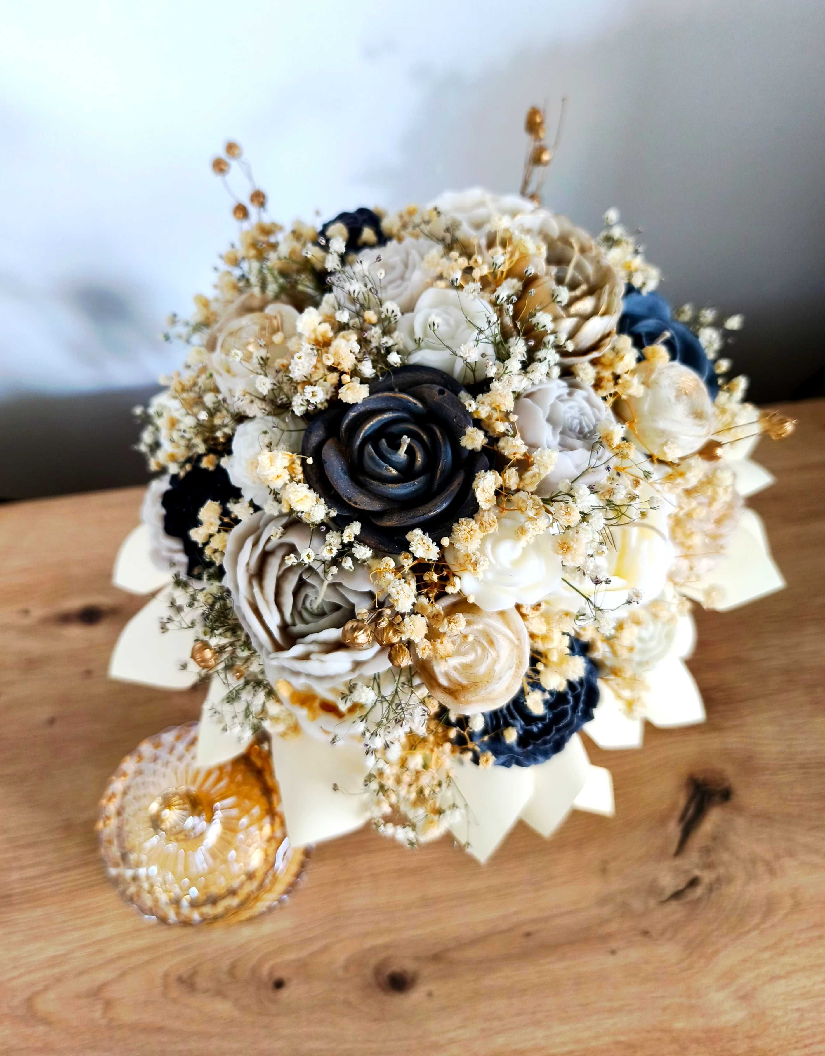 Świece sojowe flowerbox
