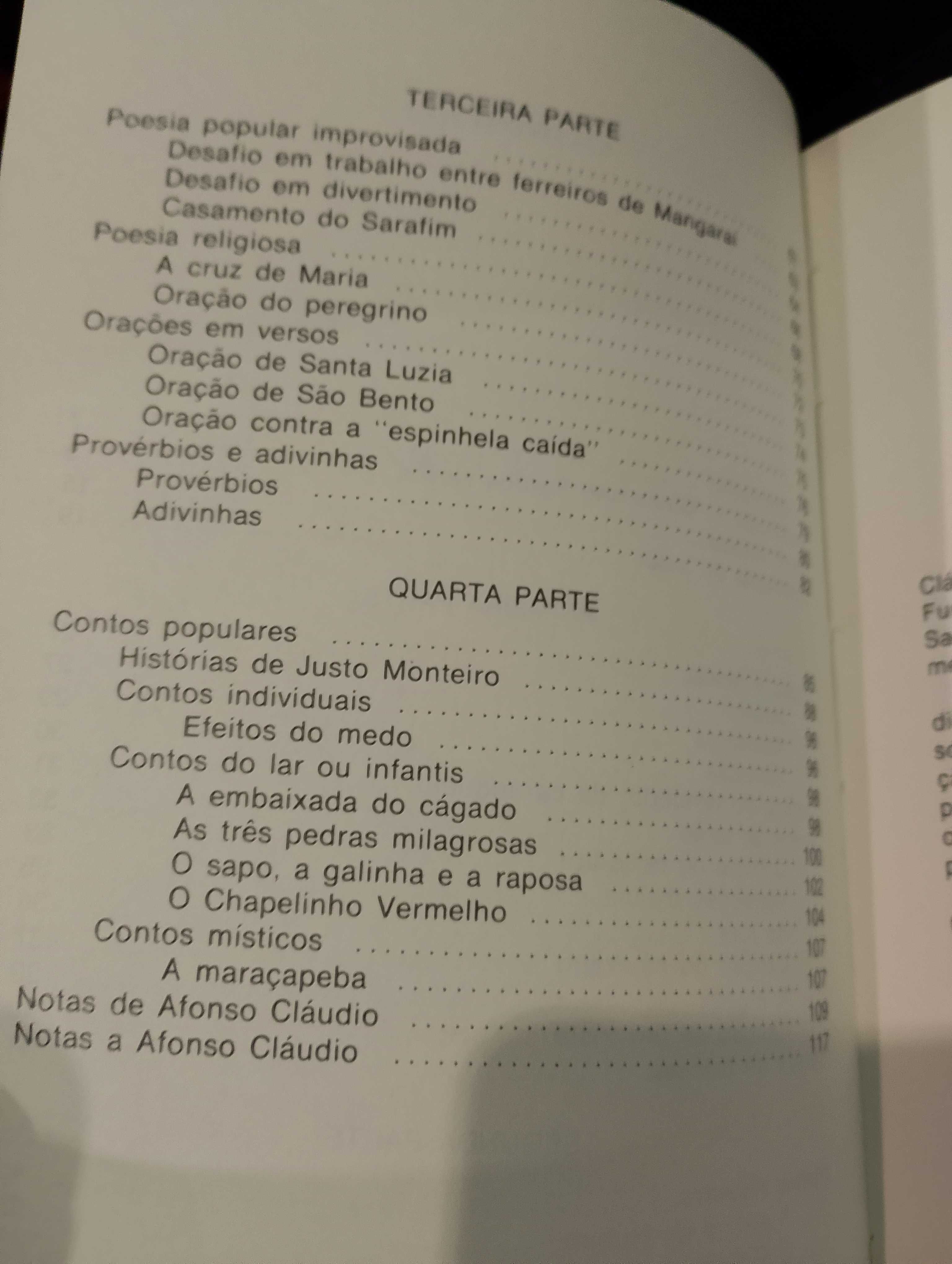 Trovas e Cantares Capixabas - Afonso Cláudio (2ª edição)