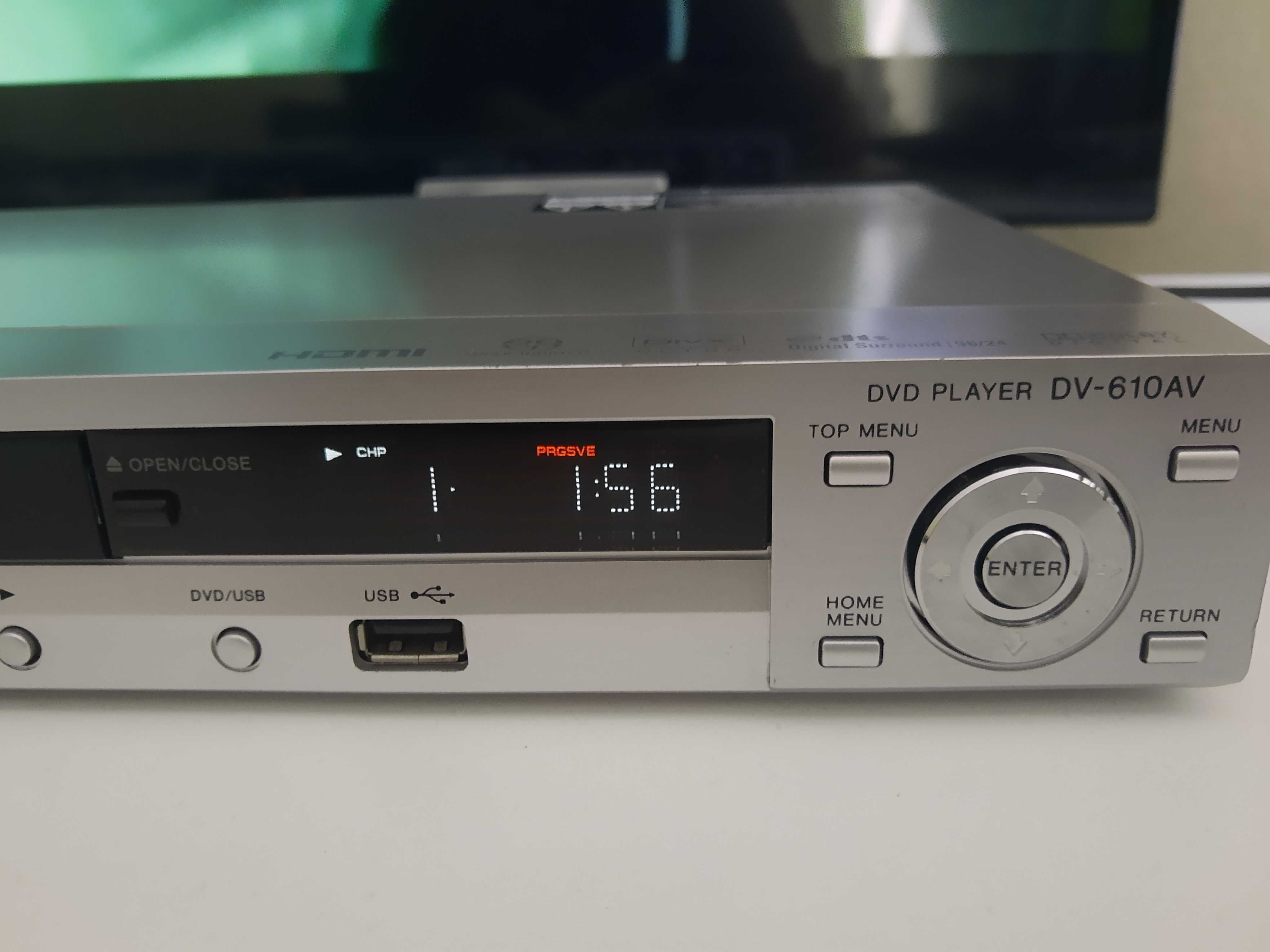 DVD Pionier DV-610AV-S Hdmi