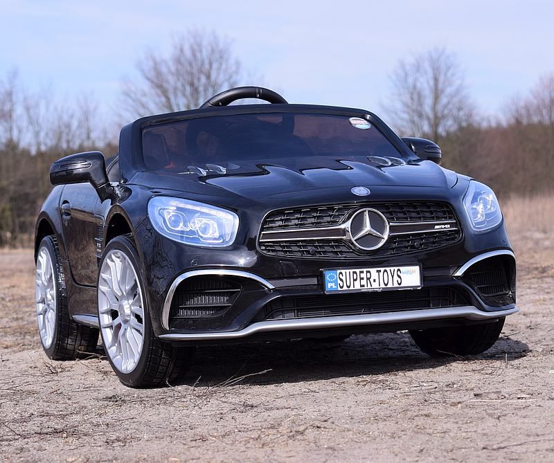 Auto na akumulator MERCEDES SL65 z panelem LCD MP4 KOŁA EVA 2.4Ghz