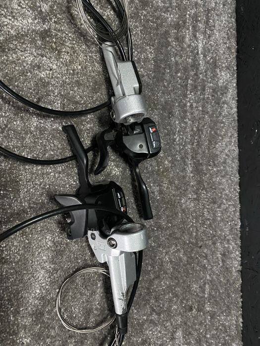 Klamkomanetki Shimano XT M765 Dual Control 3x9 hydrauliczne