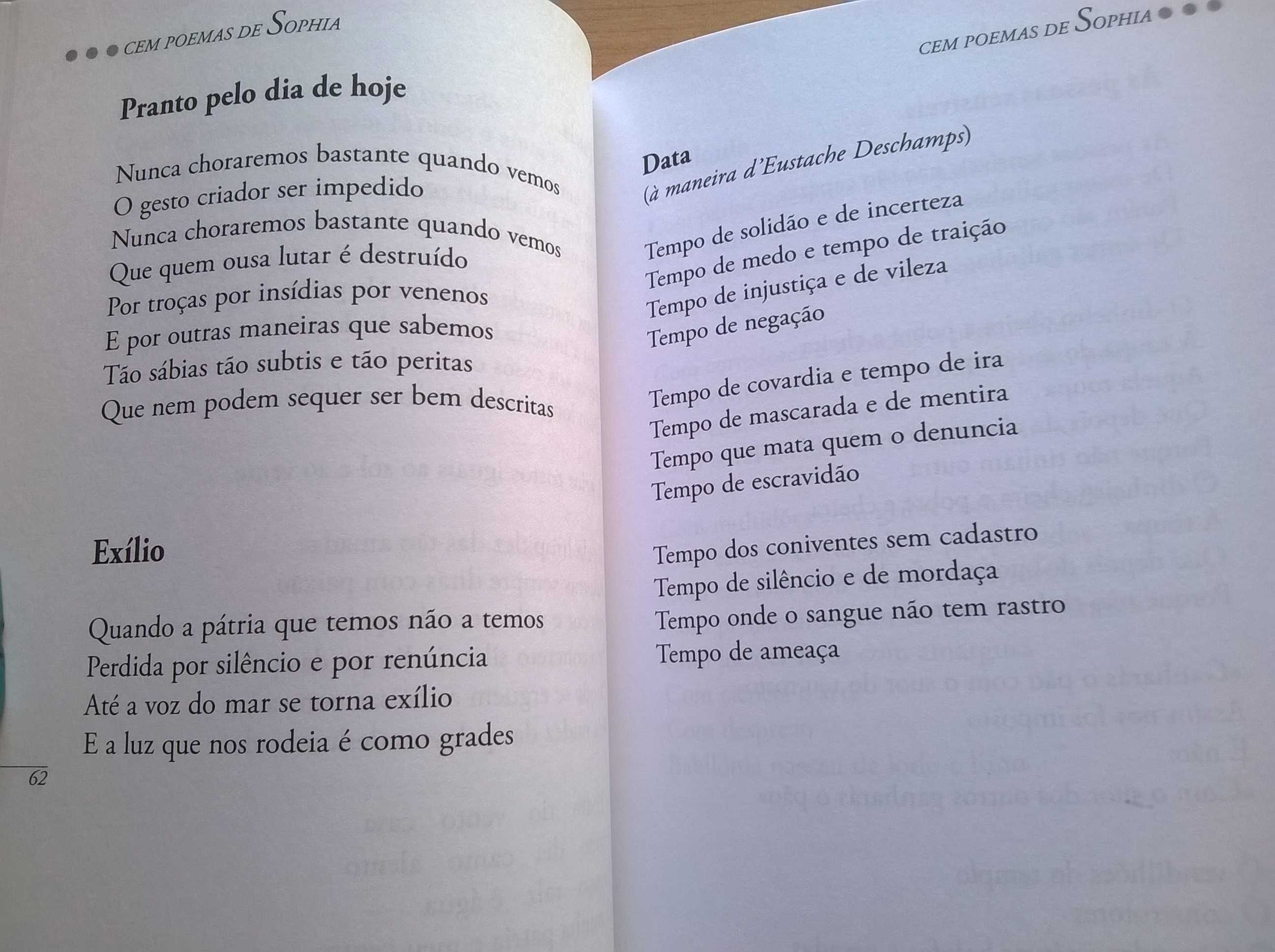Cem Poemas de Sophia - Sophia de Mello Breyner Andresen