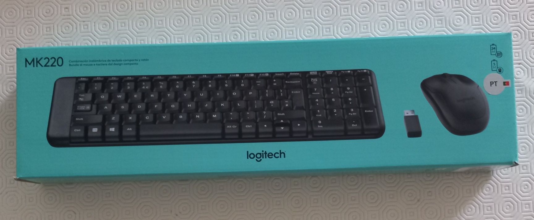 Teclado + Rato Logitech MK220