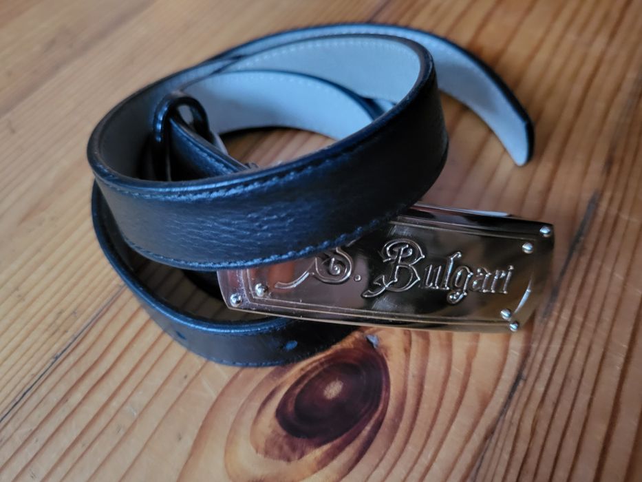 Пояс кожа теленка женский Bvlgari