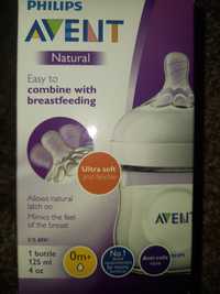 Бутилочка Avent philips 125ml 0m+