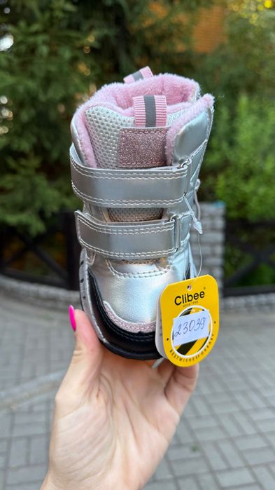 21 новые зимние ботинки на девочку Clibee