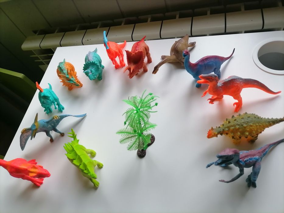 Zestaw dinozaurów