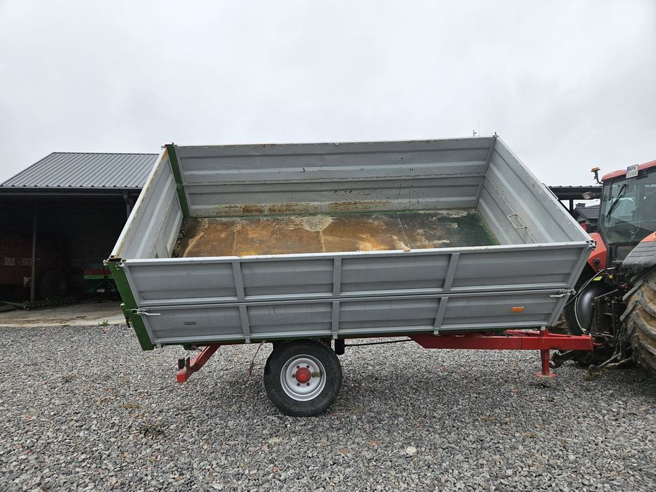 Przyczepa wywrotka jednosiową