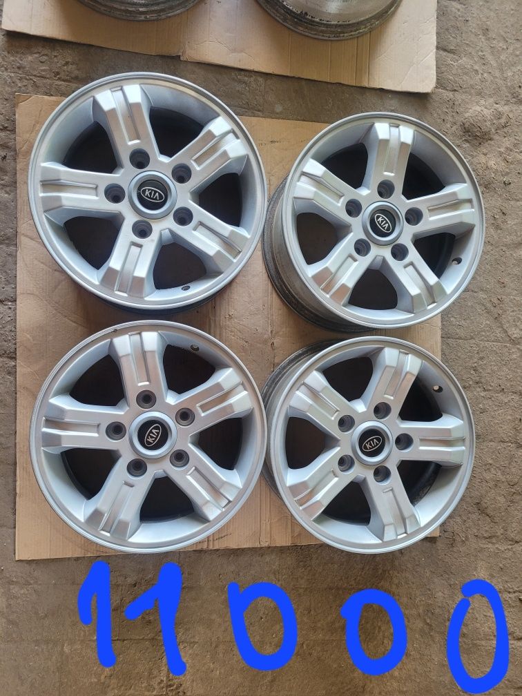 Диски,колеса,поштучно УАЗ, Кіа,Нива 5x139.7 R15,R16