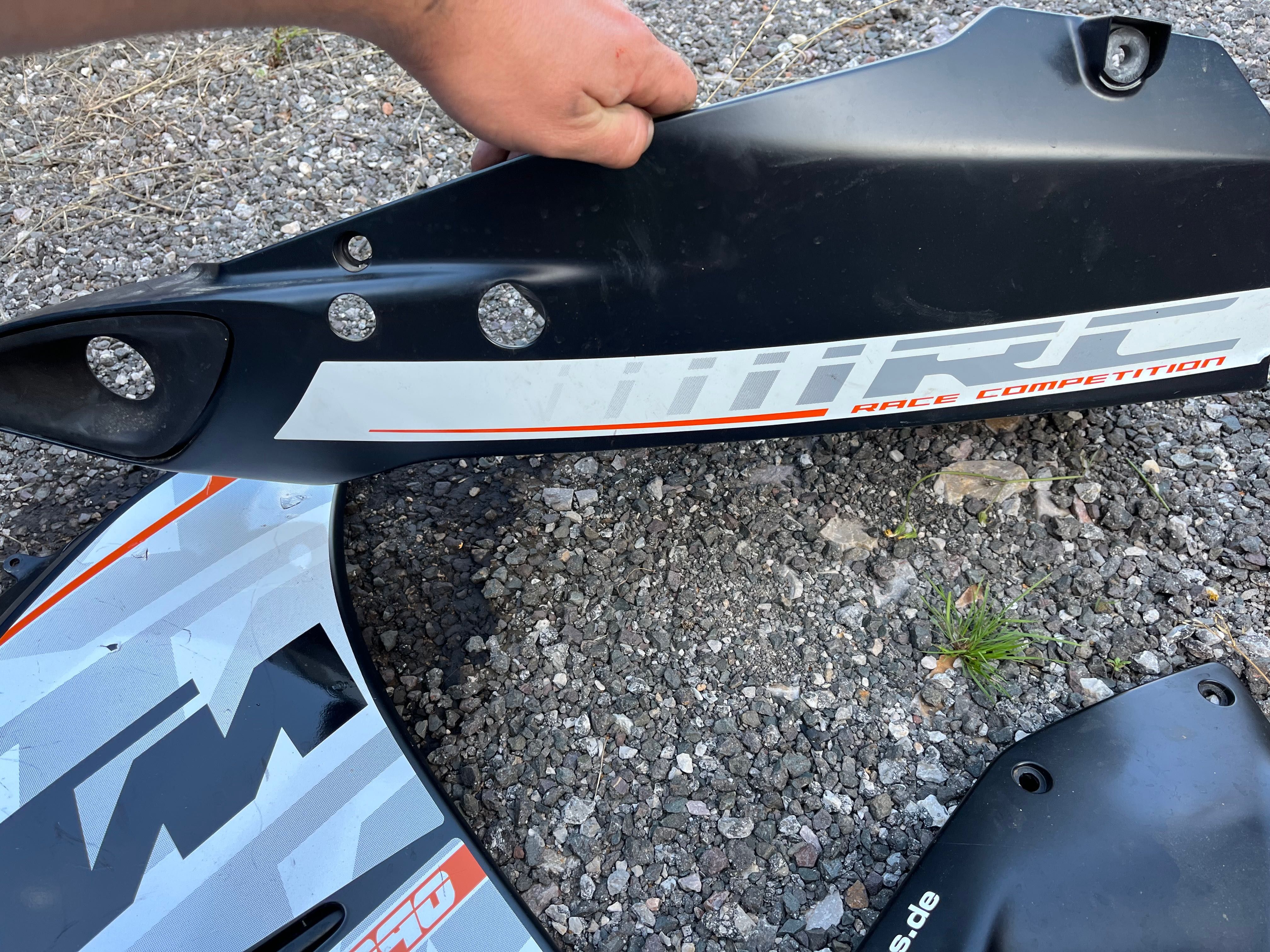 Ktm rc390 rc 390 abs 2017 uszkodzony silnik