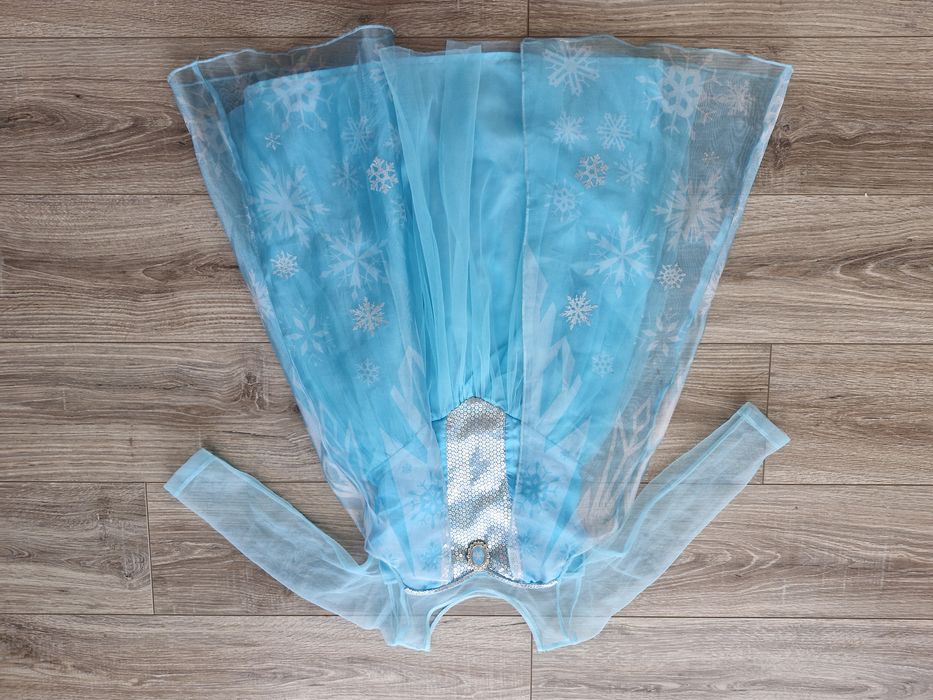 Sukienka H&M Elsa z Krainy Lodu rozmiar 122/128cm