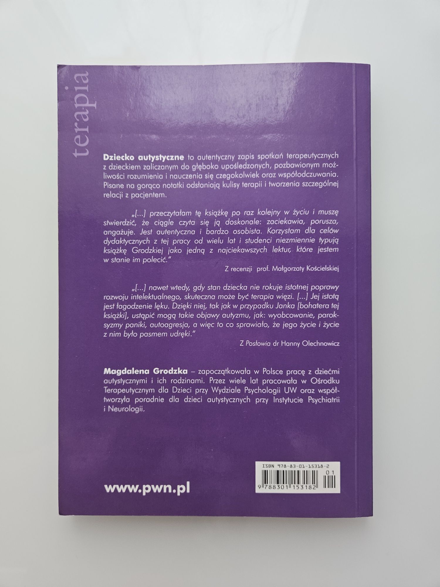 Dziecko autystyczne dziennik terapeuty Magdalena Grodzka