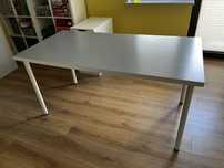 Biurko IKEA Linnmon szare 150 x 75 cm