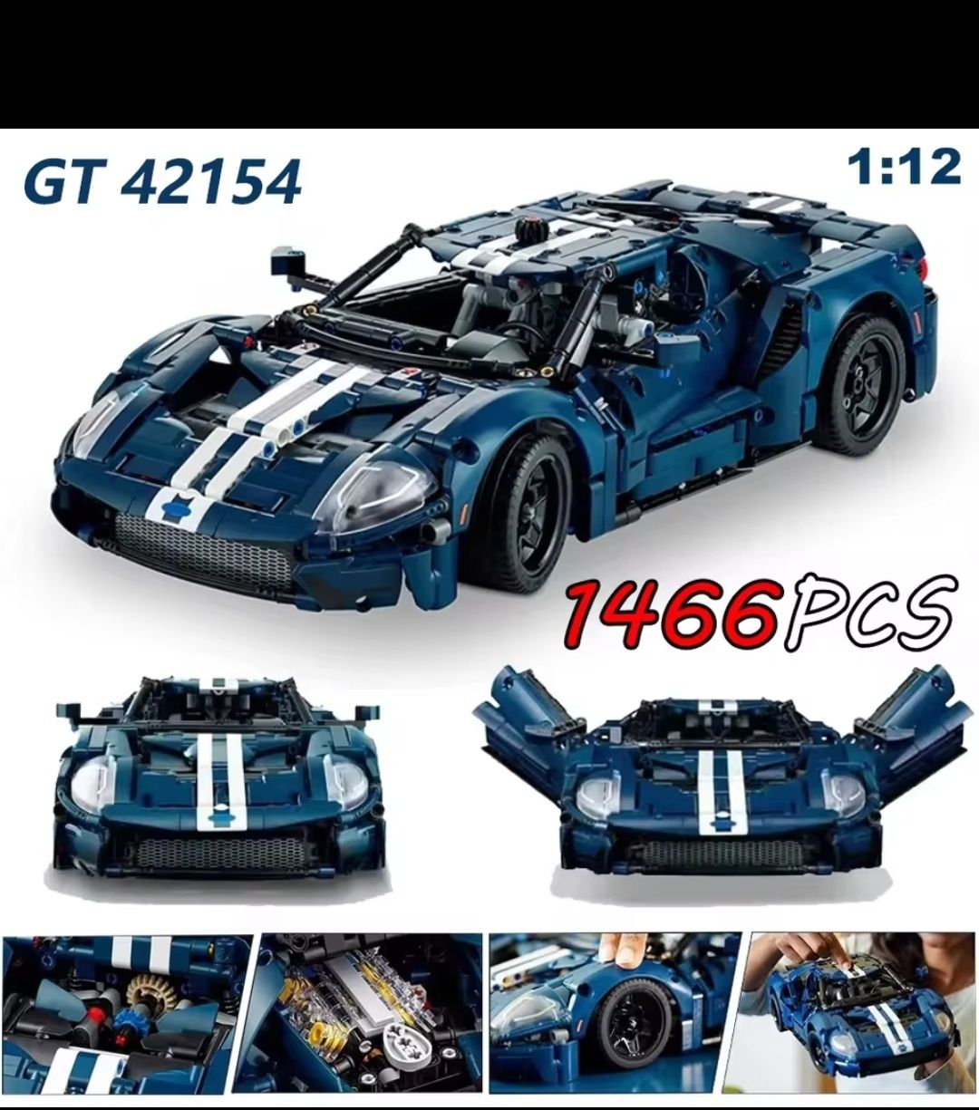 Конструктор Technic Ford GT
GТ 4