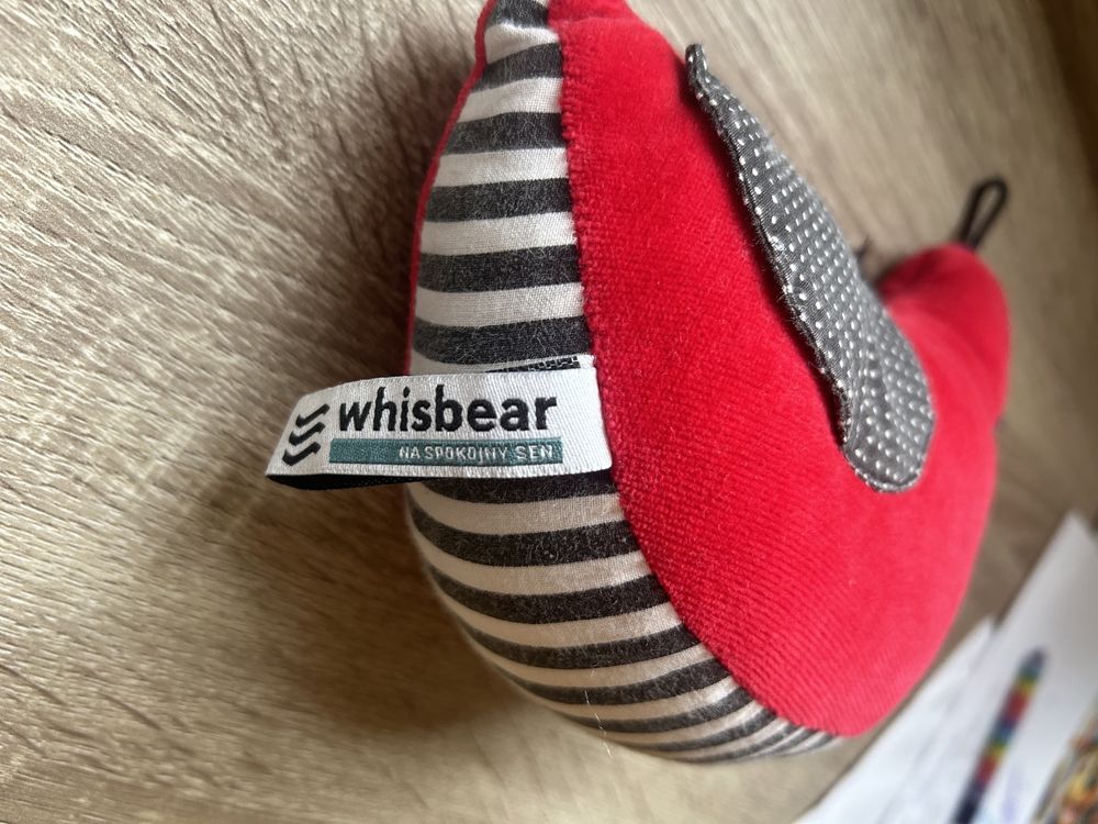 Whisbear Wishbird Szumiący Ptaszek Czerwony