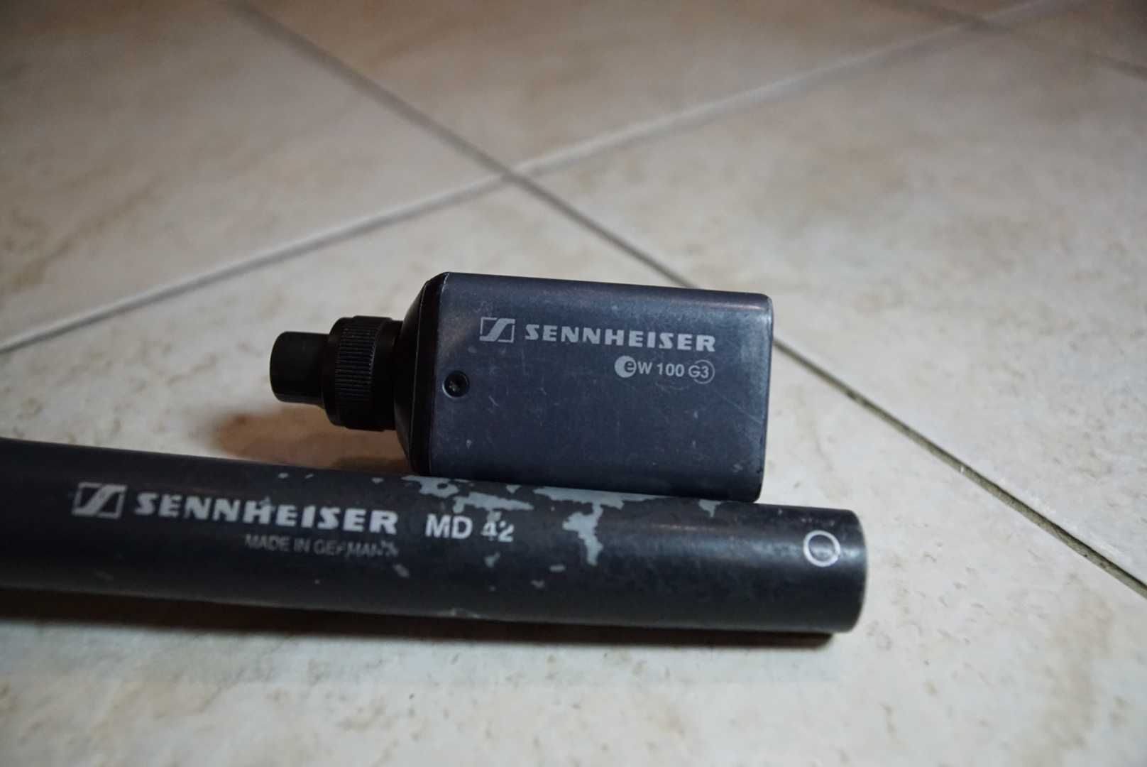 Miкрофон Sennheiser MD 42 з передавачем Sennheiser ew 100 G3