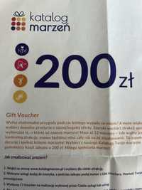 Katalog marzeń Voucher, Prezent, Bilet, Gift na urodziny