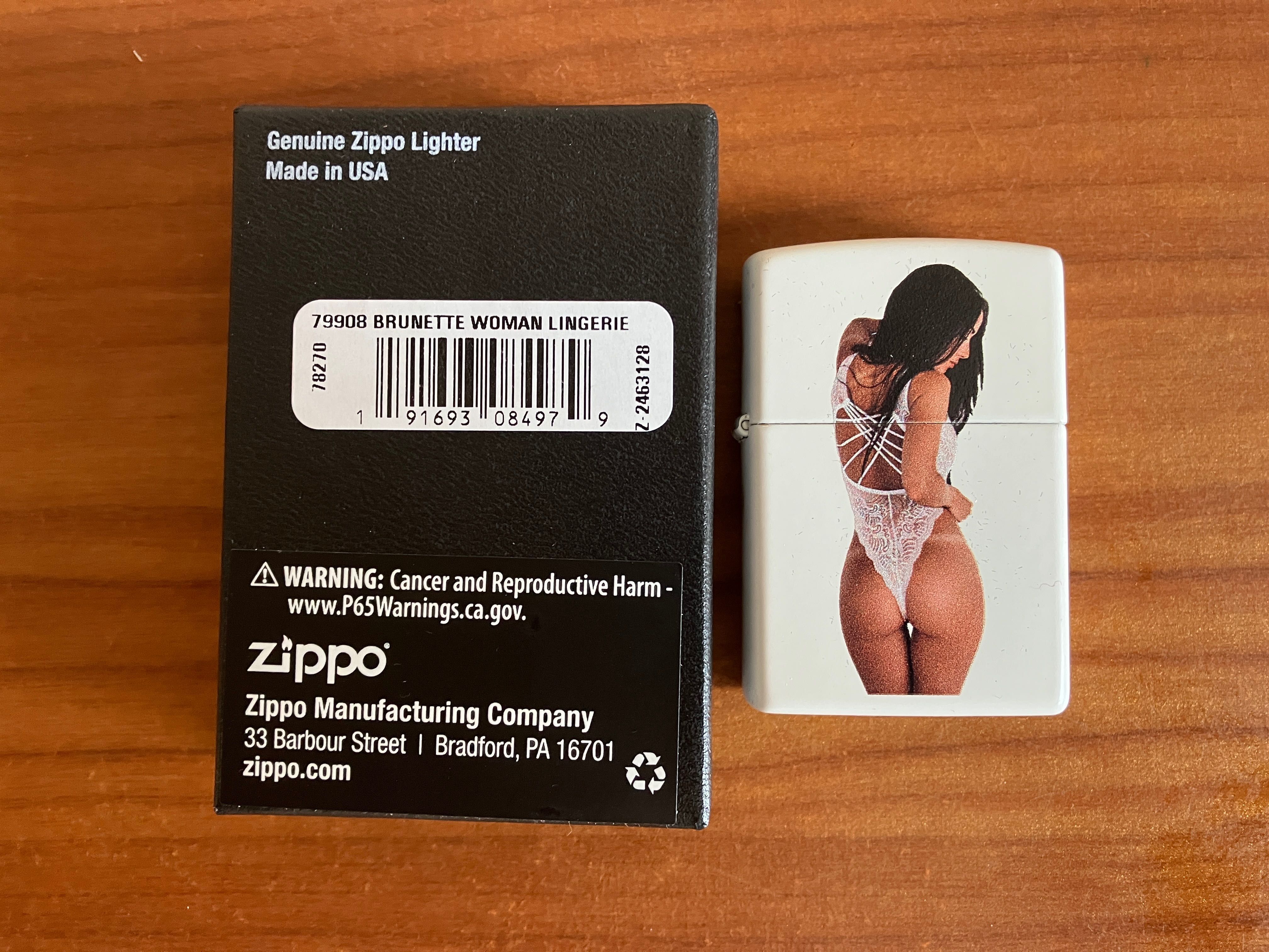 Запальничка Zippo Sexy Brunette lingerie. Girl Collection. Оригінал!