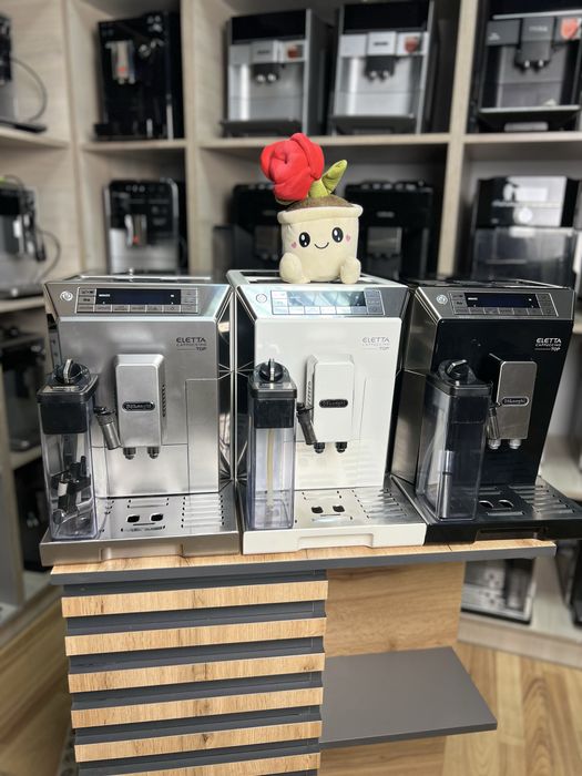 Кавомашина Delonghi Eletta Cappuccino Top ECAM 45.760.Silver