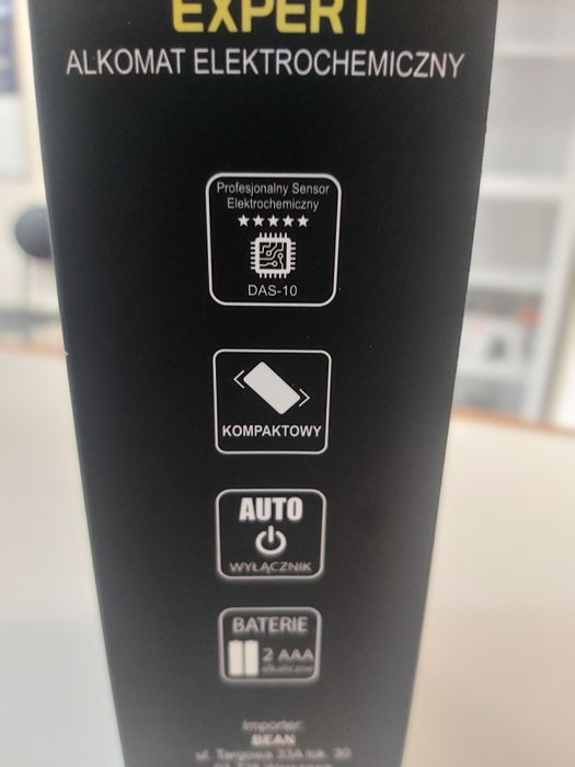 Alkomaty Expert profesjonalne Elektrochemiczne Gwarancja 3 lata