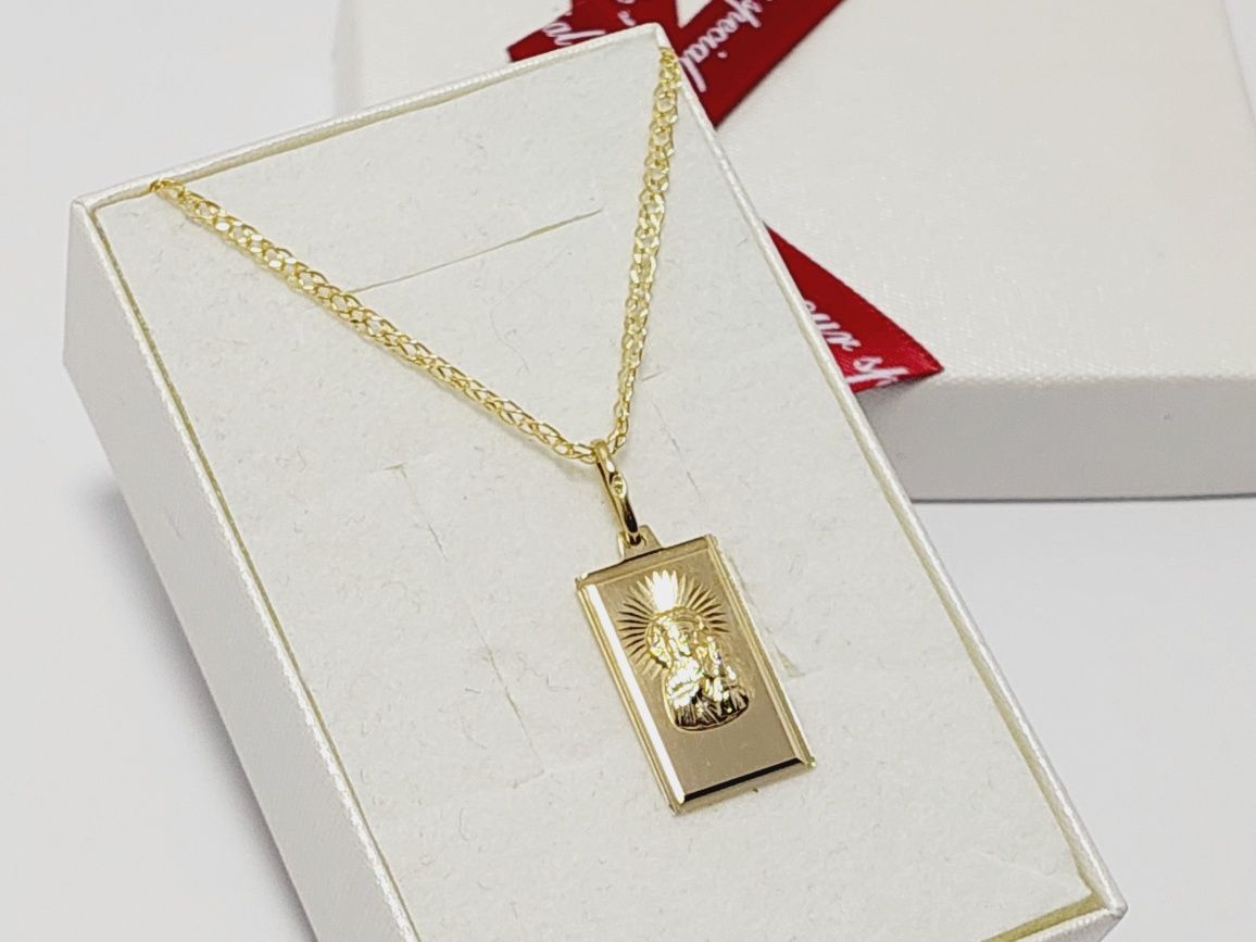 zawieszka komunia święta zloto 14k