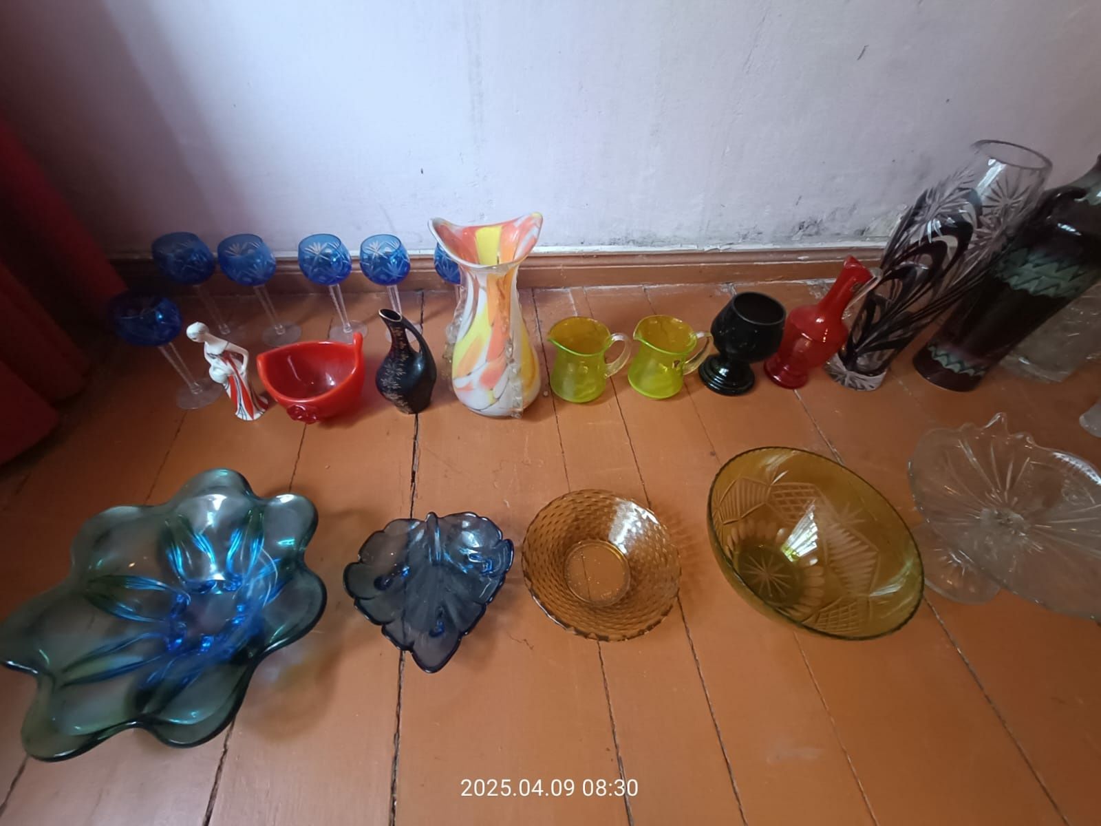 Wazony porcelana kryształy  PRL