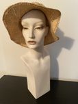 Busto de manequim vintage de loja