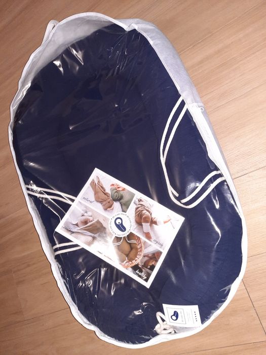 Kokon gniazdko niemowlęce z BIO muślinu, Hi Littl