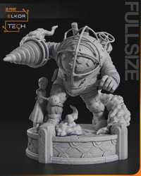 Figurka Bouncera z Bioshock