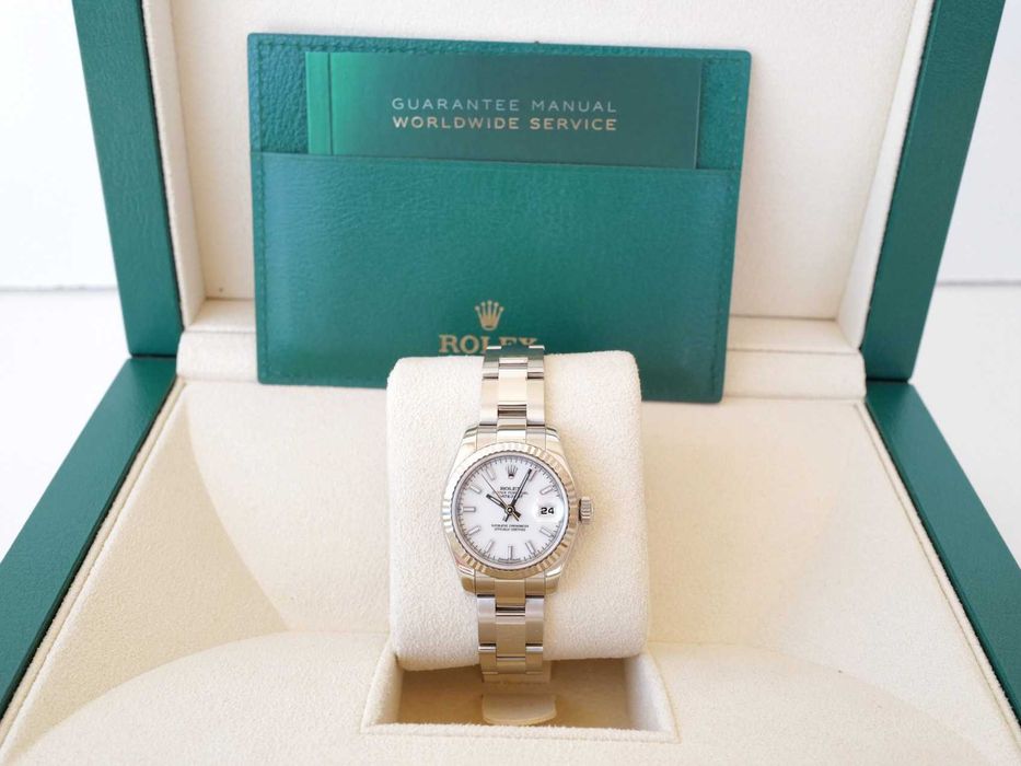 Rolex Lady-Datejust 26mm White Dial