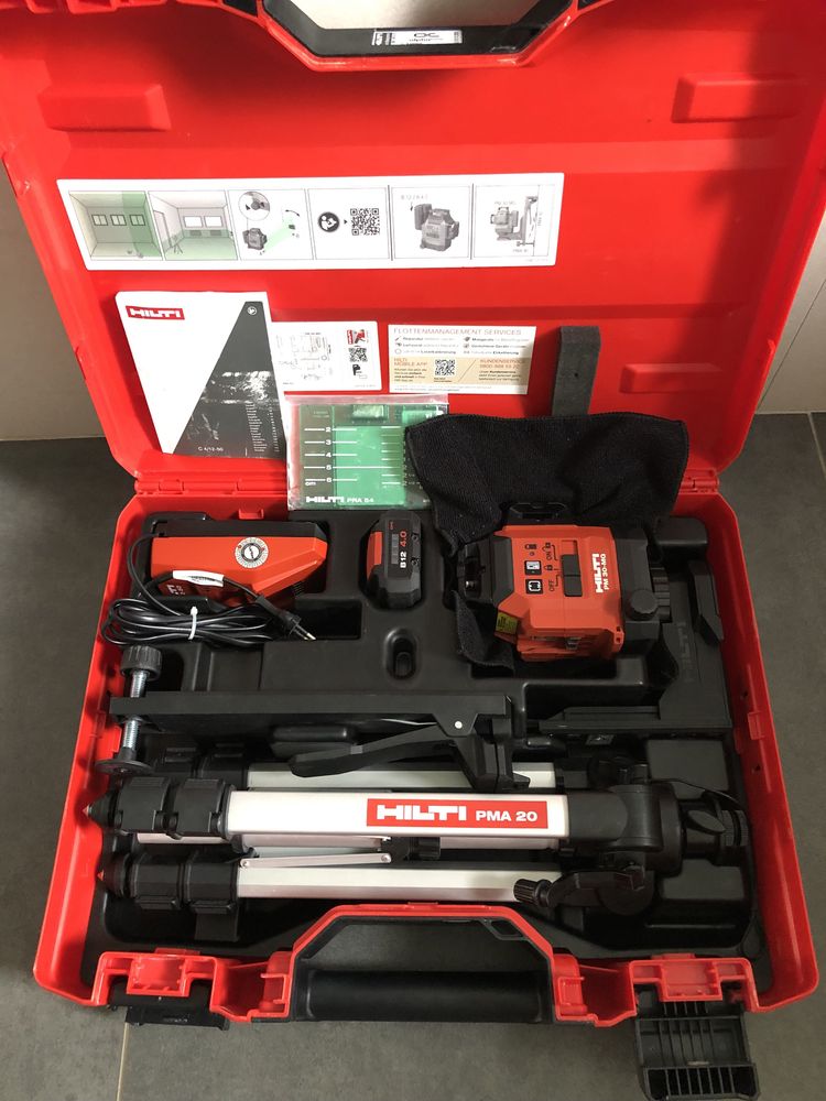 Мультилінійний лазерний нівелір Hilti PM 30-MG, 3D