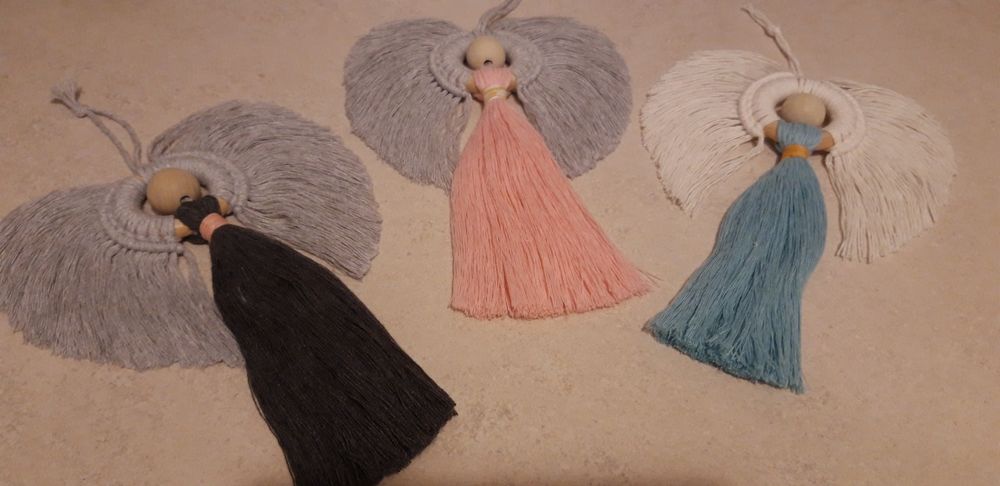 Anioł makrama handmade NOWE